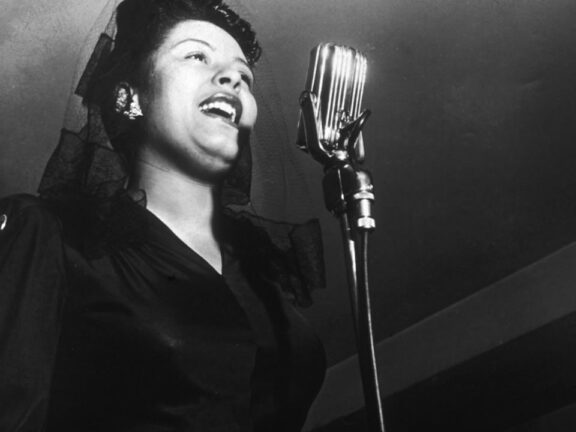 billie holiday foto gratis cantando jazz en vivo